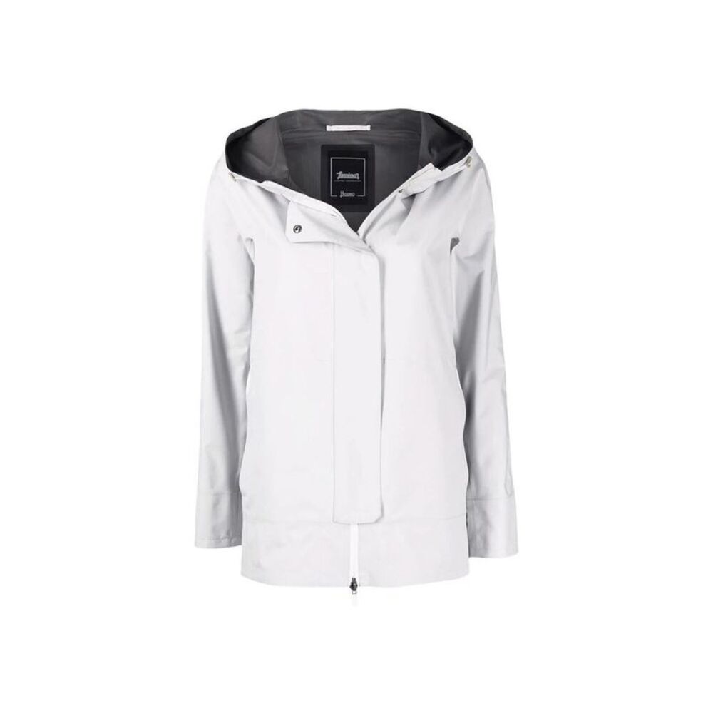Herno Gray Polyester Shell Women's Jacket